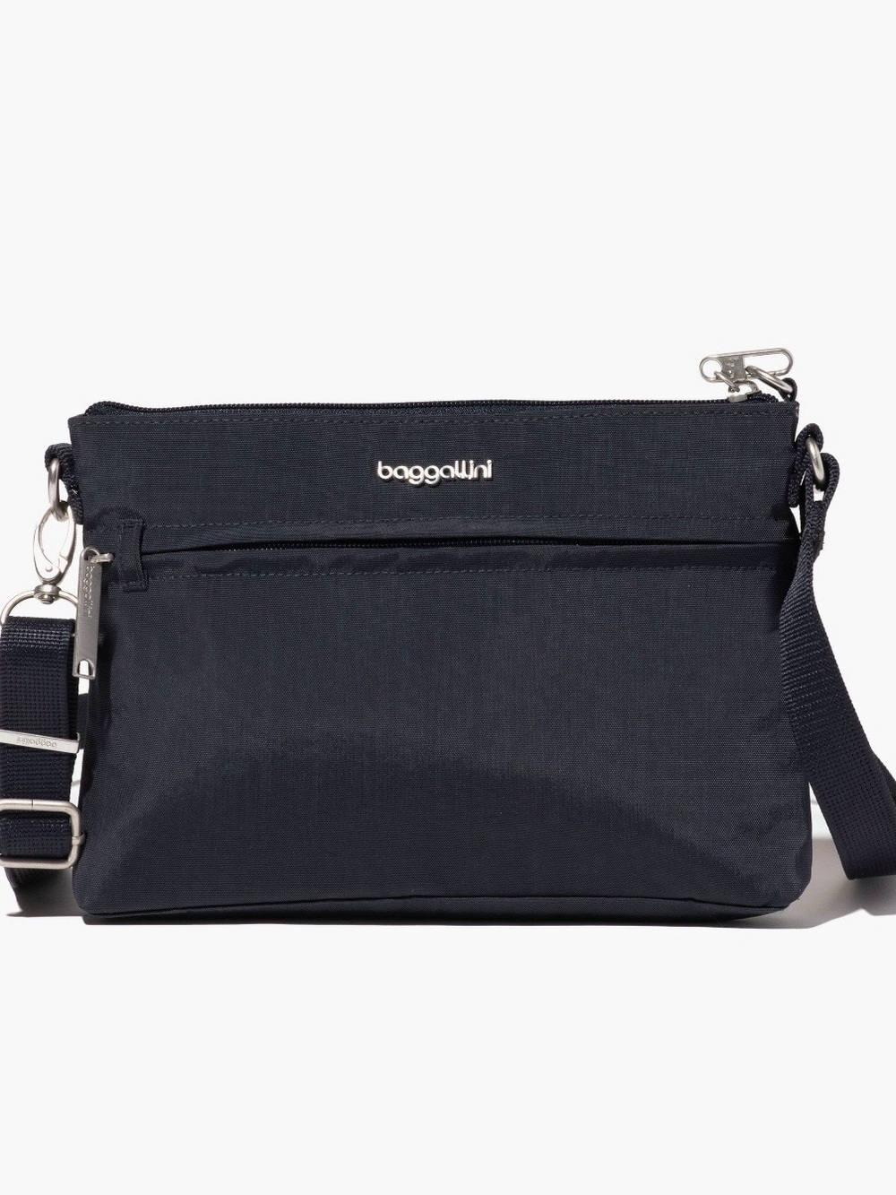Baggallini Securtex Anti-Theft Memento Crossbody Navy